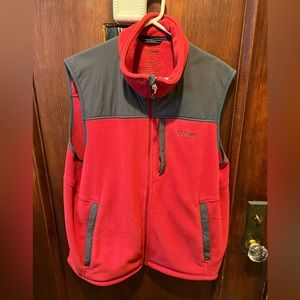 L.L. Bean Fleece Vest, Mens Large